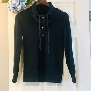 BANANA REPUBLIC Cowl-/Turtleneck Sweatshirt - XS
